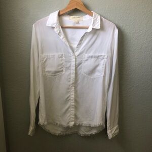 Cloth & Stone White Button Up